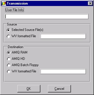 various-format I/Q data files to AMIQ format.