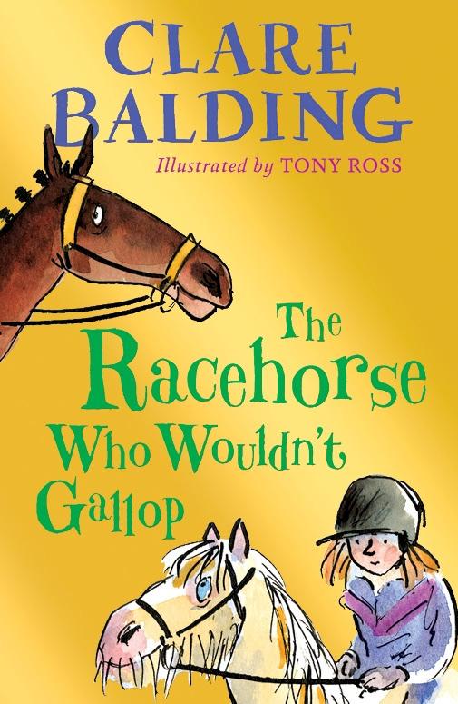 I liked that they bought a racehorse by accident and the journey they had just to get the horse to gallop. It was an excellent book.