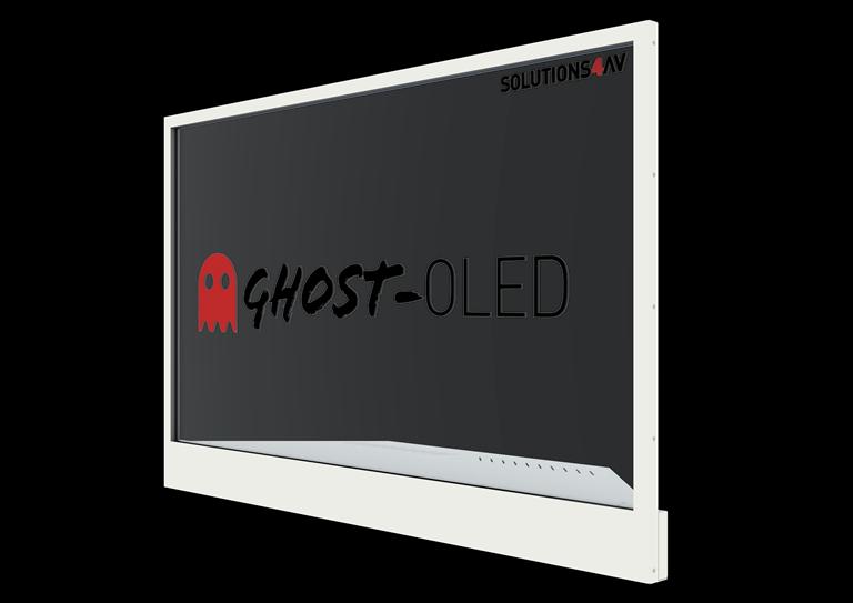 2.1.1 GhosT-OLED-I (Installation) This version provides a frameless glass surface, thinner than 9 mm.