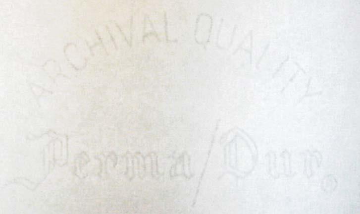 Questioned Documents Watermarks: A translucent design impressed on paper
