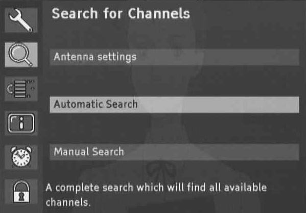 NOTE: You can readopt deleted channels to the list by effecting a new scan. Defining channels as favourites The favourites list contains all channels you have defined as favourites.