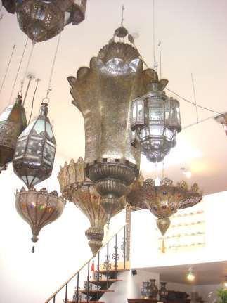 Moroccan Chandeliers Only some of our lanterns and light fixtures are included below.
