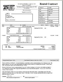 Printed Documentation Overview The EBMS Rental Module is a powerful tool used to increase the efficiency of a rental company.