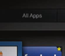 Once the app has been installed, a star appears in the top right-hand corner of the app icon as shown below.