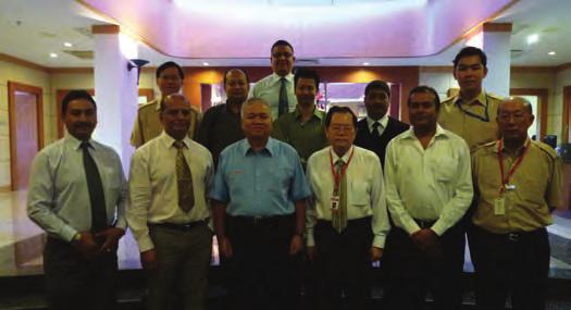 Bina Puri Nepal Sdn Bhd was represented by the Group Managing Director YB Senator Tan Sri Datuk Tee Hock Seng JP while Richmond Holdings Pvt. Ltd. was represented by Mr. Keshun Dhoj Karki.