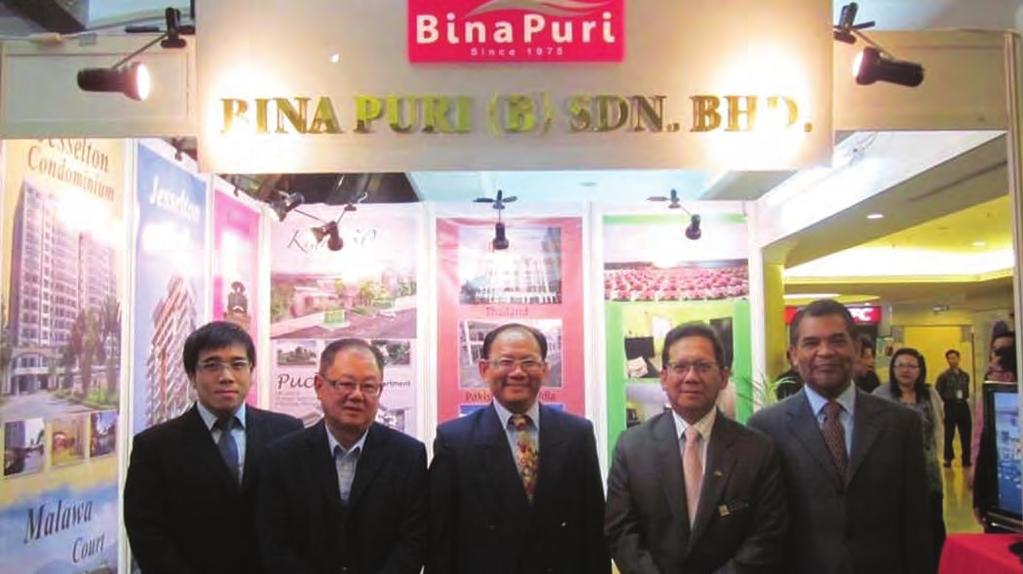 Future Homes For The Nation, was the theme of the property exhibition and it was officiated by the Minister of Development of Brunei Darussalam, Yang Berhormat Pehin Orang Kaya Indera Pahlawan Dato
