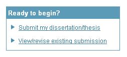 Dissertation Submission Process The Graduate School of Education is the administrative clearinghouse for EdD graduates.