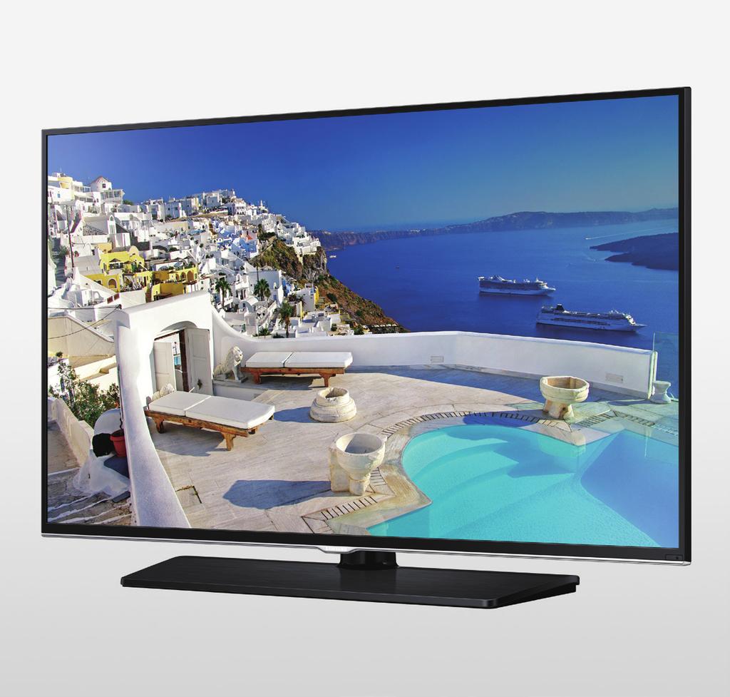 Samsung HC69x Series Slim profile and robust functionality designed for premium hospitality environments Highlights Create a sophisticated viewing environment with a premium slim design and