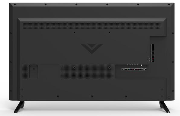 2 3 Remove the battery cover by pressing gently on the VIZIO logo and sliding away