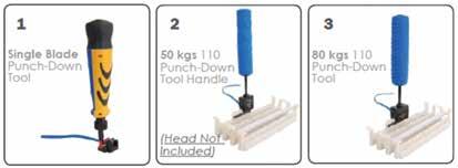Tools & Accessories Punch-Down Tools Choose From 3 Different Punch-Down Tools!