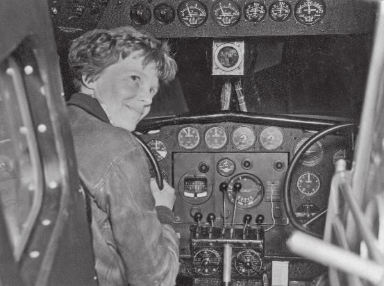 1 Read the information about Amelia Earhart. Are sentences 1 7 True, False or Not given? The first one (0) is an example. Amelia Earhart was an American pilot.