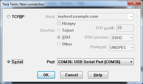Getting Started With the imx Developer s Kit Page 10 Figure 5 - Tera Term, select COM port 2.