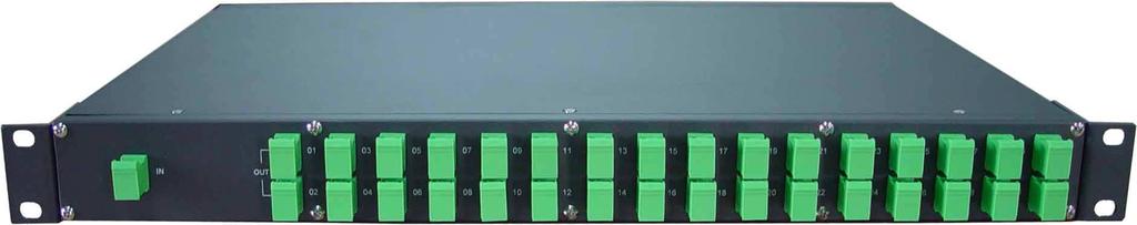 Fiber Splitter with built in 1310 WDM 4, 8 and Way 4, 8 or Way Splitter Built in 1310 WDM 1 RU