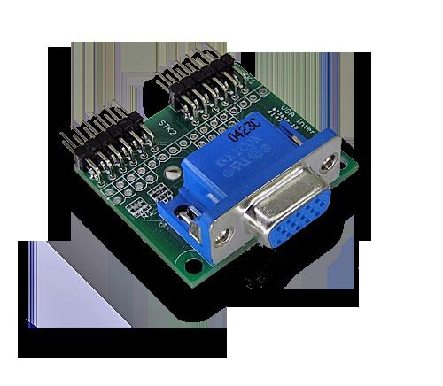 C.2 Setup The StickIt! VGA module connects to one or two PMOD or Wing sockets on your StickIt! Board and can display color images with up to 14 bits of color depth on a VGA monitor.