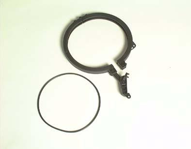 Six or sixteen round and one oval port for cable entry/exit are