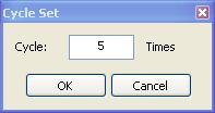 The System Meas Time Window will appear.