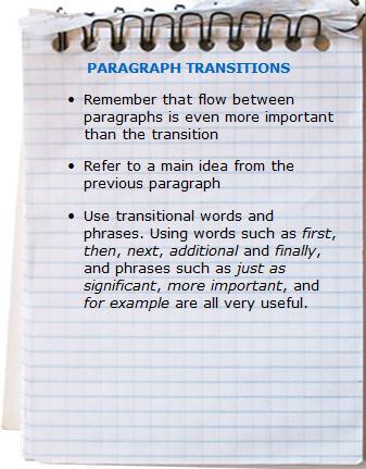 Paragraph Elements The tpic