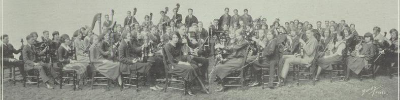Morton HS Orchestra, Richmond IN (1922) MSNC, Nashville TN (1922)