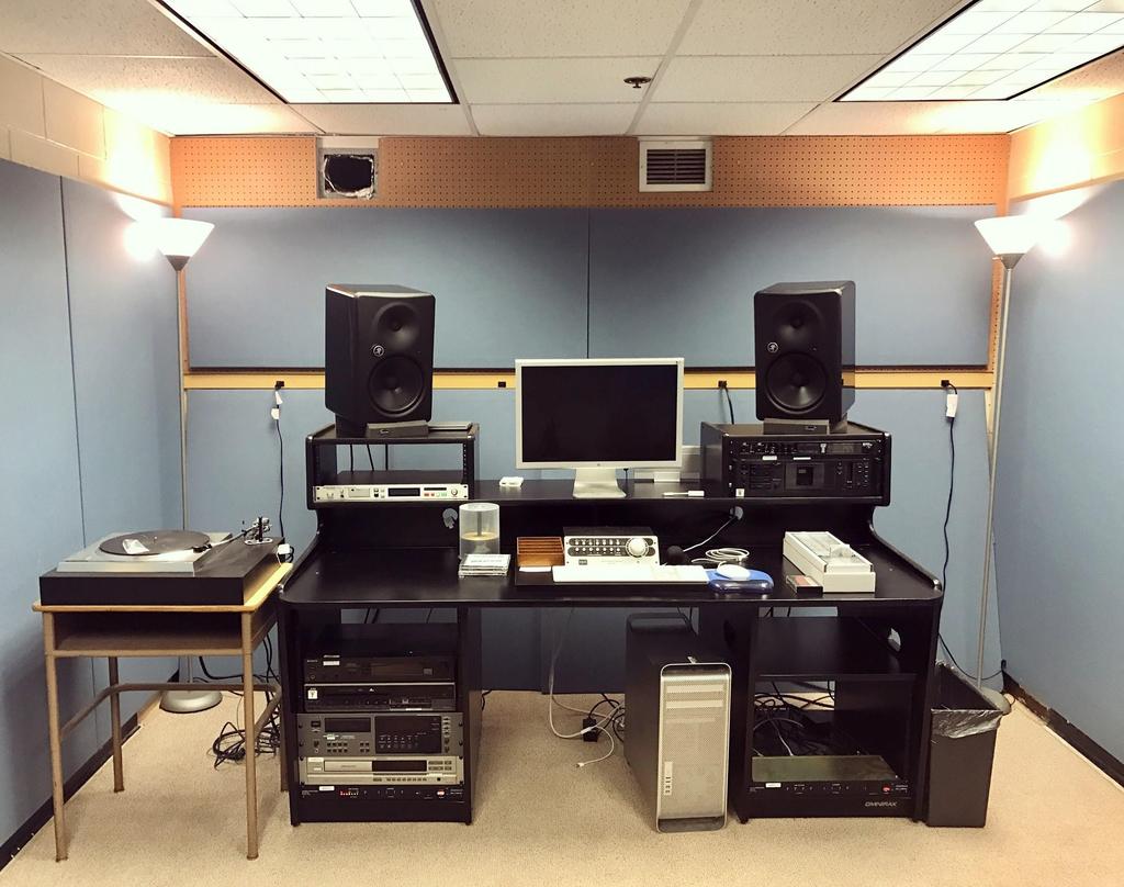 Renovated Sound Preservation Studio Phase 1 was completed in Summer 2017