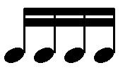 Note Quarter Note Eighth Note Sixteenth