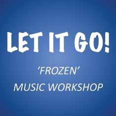 DKproDuKtions presents Thursday 27 October, 10am and 11am A day of Frozen activity starts with an hour-long musical workshop