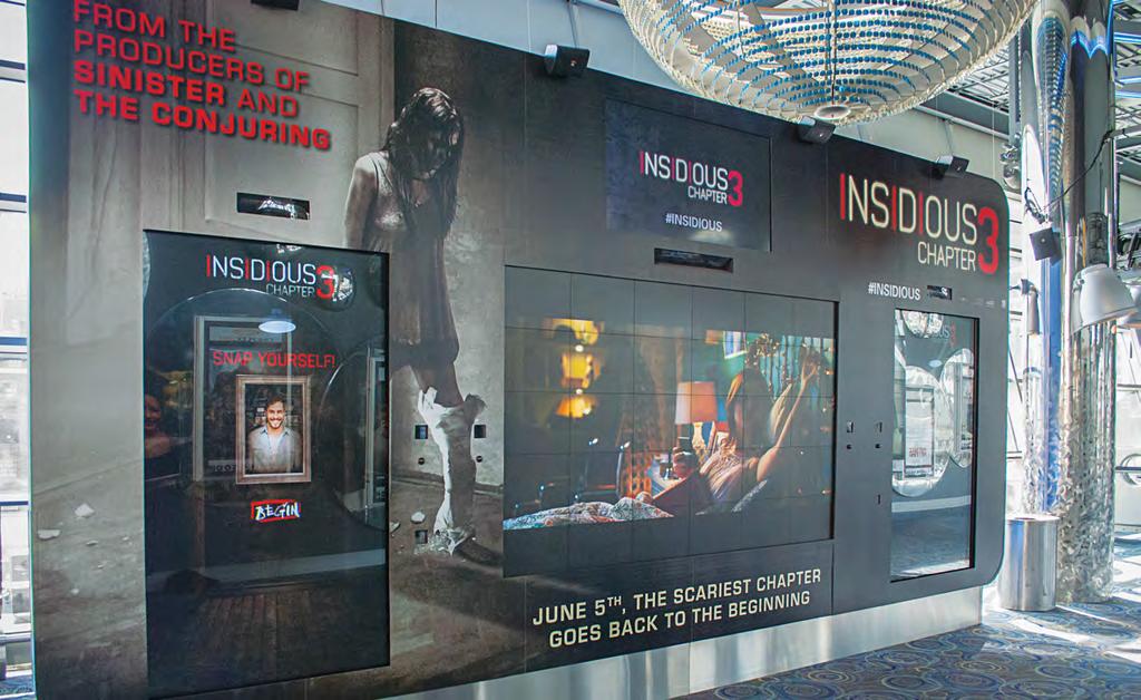 SEE THE IMZ IN ACTION AT CINEPLEXMEDIA.COM Theatres With the Insidious: Chapter 3 IMZ Saw a 17% LIFT IN BOX OFFICE Vs.