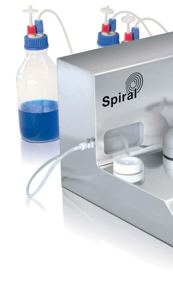 easyspiral revolutionary effi ciency The new easyspiral patented technology, exclusively developed by interscience, allows the automatic plating of your sample on a Petri dish in only 25 seconds with
