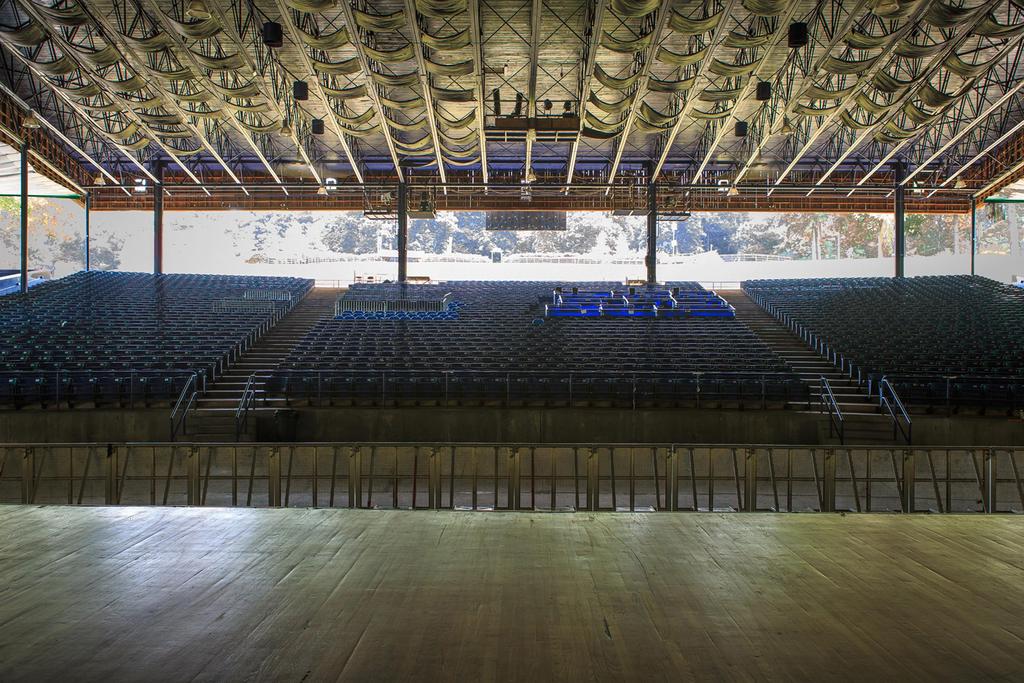 PAVILION SEATING VIEWPOINT: Standing on the stage looking at the audience i fright LOGE SEATING RIGHT CENTER SEATING