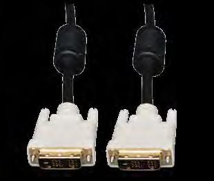 DVI Single-Link Display Cable (1) (1) May require a DVI signal booster (B120-000 or B120-000-SL).