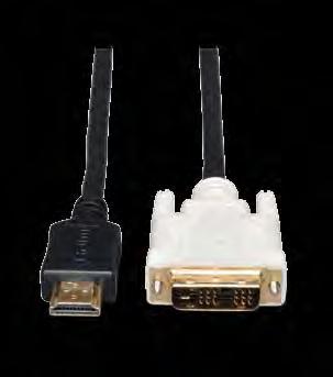 DVI to HDMI Display Cable (DVI Single-Link M / HDMI M) P566-016 16 ft. DVI to HDMI Display Cable (DVI Single-Link M / HDMI M) P576-001 1 ft.