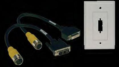 Type B Base Cable) EZB-DVIM-2 2 Easy Pull DVI Connectors (DVI-D