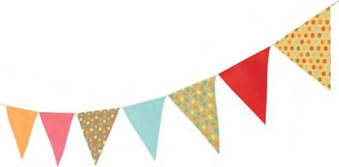$7 party flags kit 607167 $5.
