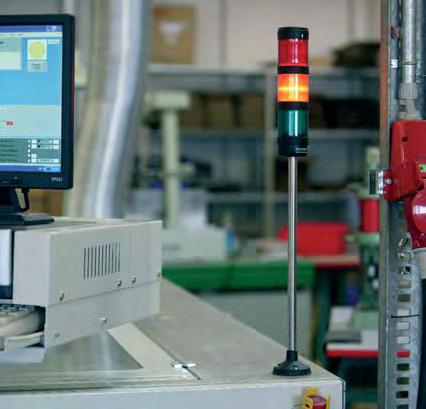 ELECTRO-TECHNOLOGY FOR INDUSTRY The BR 35 and BR 50 Signal Towers Choose safety, wherever equipment is required to display machine status and provide warning signals!