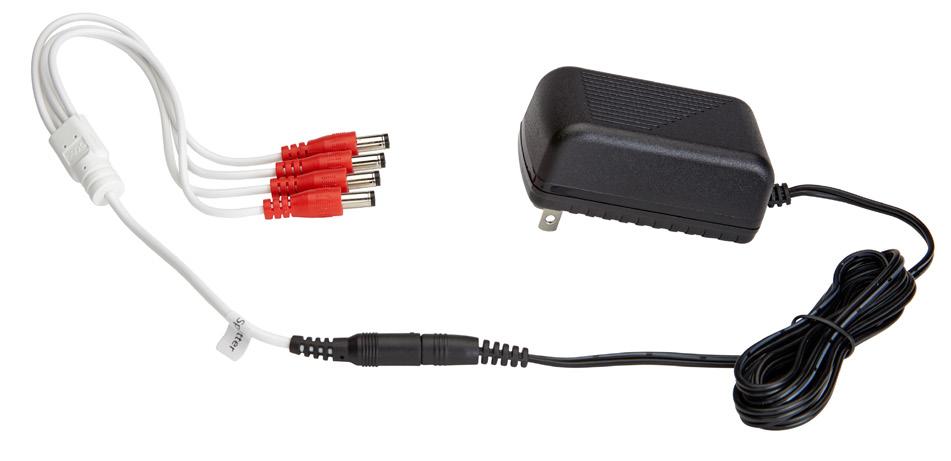 Plug the included HDMI cable into the DVR s HDMI