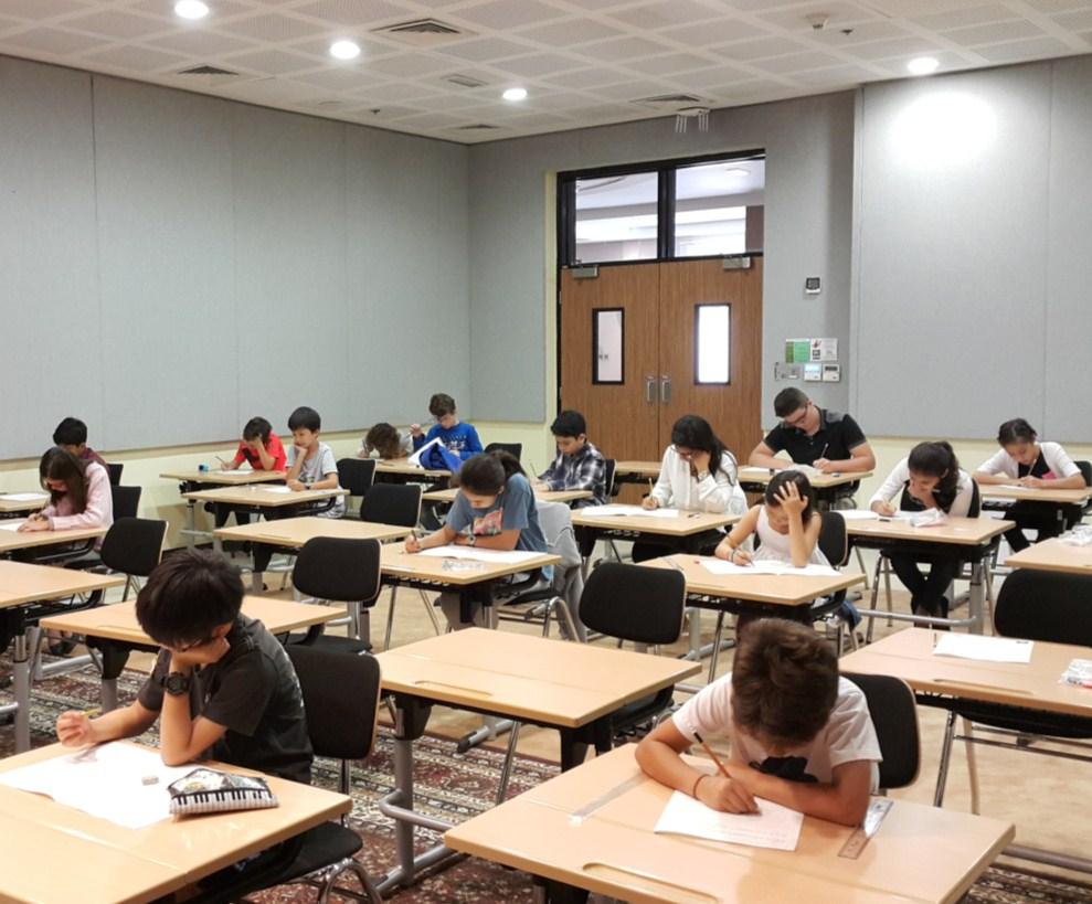 February 13th, QMA held mock exams for