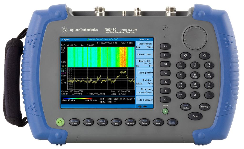 Agilent N9343C Handheld Spectrum Analyzer (HSA) 13.6 GHz Data Sheet Field testing just got easier www.agilent.