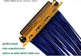 40AWG Micro Coaxial Cable Assembly CITCABLE: UL10005 40AWG Micro Coaxial