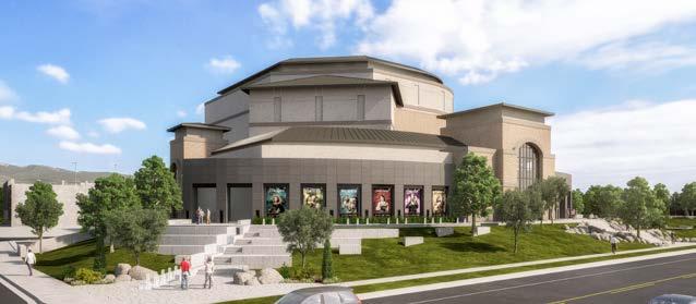 The Performing Arts Center will house two separate theatres a 900-seat Arena Theatre and a 460-seat Proscenium Thrust Theatre.