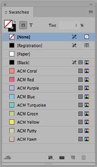 Download Signage Form and Templates here ACM COLOUR SWATCHES ACM Coral C0 M56 Y48 K0 ACM Red C0 M77 Y37 K0 ACM Purple C27 M27 Y0 K0 ACM Putty C5 M0 Y30 K15 ACM Blue C43 M8 Y0 K0 ACM Fawn C16 M26 Y32