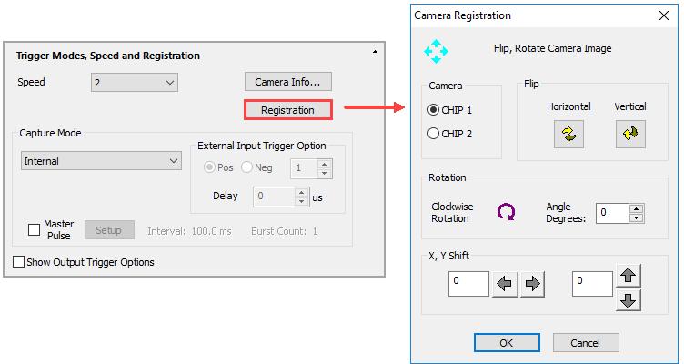 Image Alignment The Camera Registration feature allows the users while Live