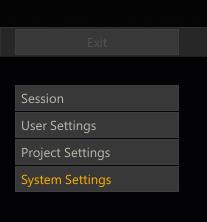 Figure 9. SCRATCH project screen System Settings selection. 2. Select Preferences, at the bottom right of the main SCRATCH page (Figure 10).