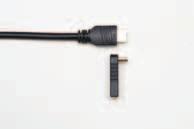 The ELM4900 90-Degree adaptor has a connector 50% shorter than typical cables, making it ideal for wall-mounted TVs with hard to reach rear parts.