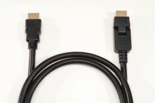 SANUS HDMI Cables Accessories The Pivoting HDMI cable and the Super Slim HDMI cable were made for tight spaces.