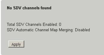 receive the desired program when making channel changes. The map is transmitted periodically on the Out Of Band (OOB) carrier which is generally located in the low band region of the cable spectrum.