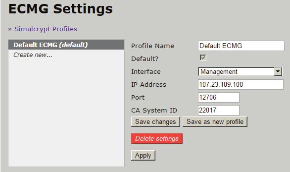 CHAPTER 11: SYSTEM Field Value Action / Description Save Changes Button Click to save any configuration changes without applying them.