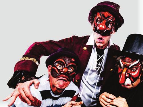 Through the use of high level physicality, balloons, poetry, balancing chairs, acrobatic antics and clown, these two highly experienced circus theatre performers promise to take you on a thought