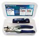 DBPSAKIT Tech Express Tool Kit CPLCRBC-BR Compression Tool and silver adapter tip PSA59/6 Cable Strip Tool and extra blade cartridge These tools work