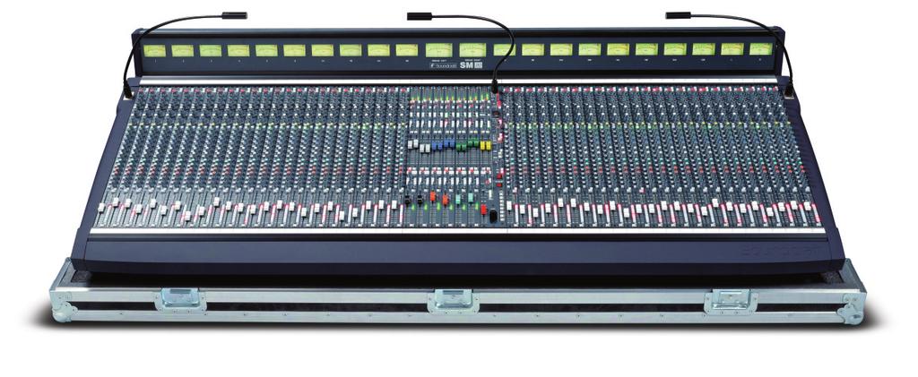 sufficient, even in smaller work. If you're mixing for wedges, you can set the SM20 to provide 20 mono monitor sends.