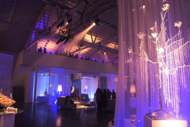 WCEP recommends clients allocate a proficient portion of their event budget to both draping and lighting, as these elements provide the most impactful result on the overall venue ambiance during your