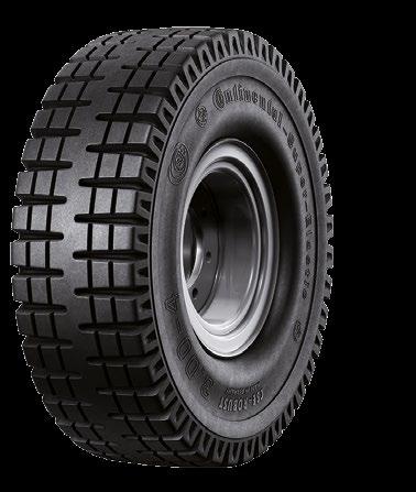 The tire for use on small tractors and trailers. The MIL design offers optimal protection against cuts and punctures.